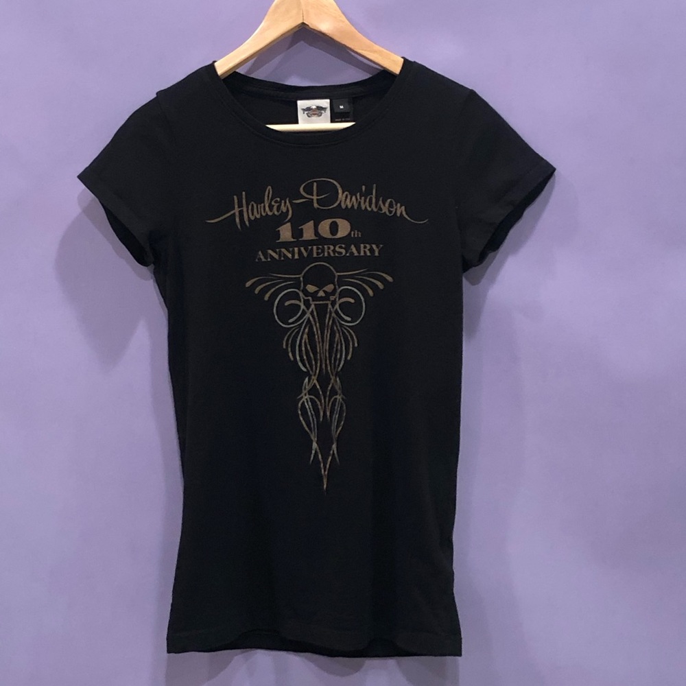 Harley-Davidson 110th Anniversary Black T-Shirt